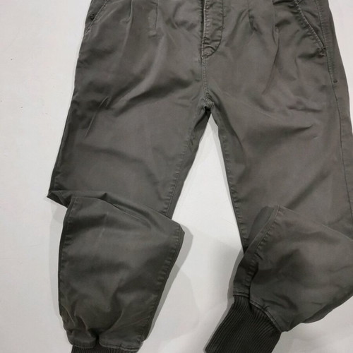 Khaki pants Staff like new with elastic at bottom size 27