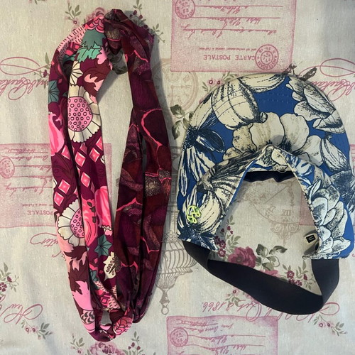 Maaji hat and hairband set like new, multicolor