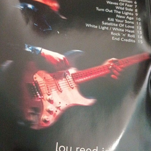 Lou Reed A Night With Lou Reed DVD like new, rock