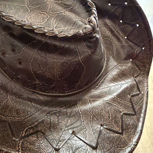 Cowboy hat festival outfit used, lightweight and practical