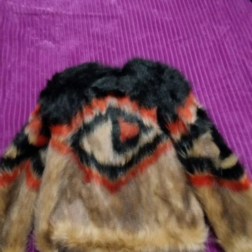 BSB faux fur new, size 42, multicolor