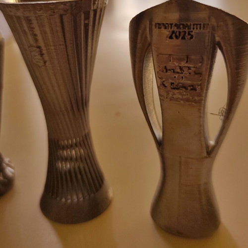 Olympiacos 2024-2025 Trophy Set 4 Pieces 3D Printed