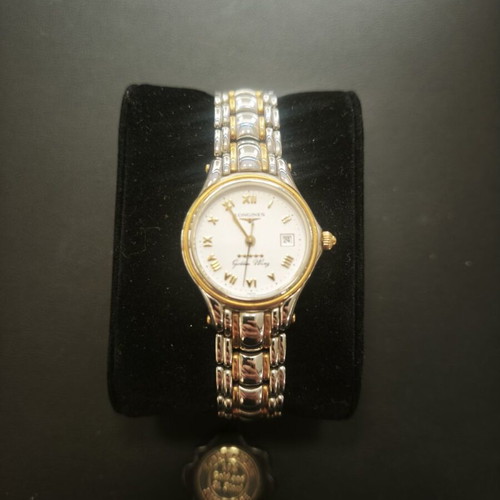 Longines Golden Wing 1999 watch like new, gold and steel