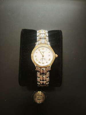 Longines Golden Wing 1999 ρολόι καινούργιο, χρυσαφί και ασημί