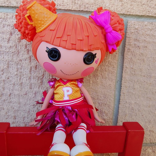 Lalaloopsy Peppy Pom Poms κούκλα, revised/redesign 33εκ, σπανιότητα 93%