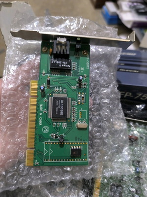 PCI network card like new, D-link