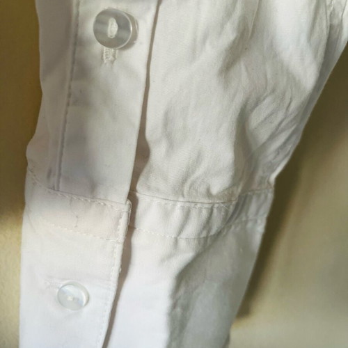 Mango white fitted shirt size Small like new