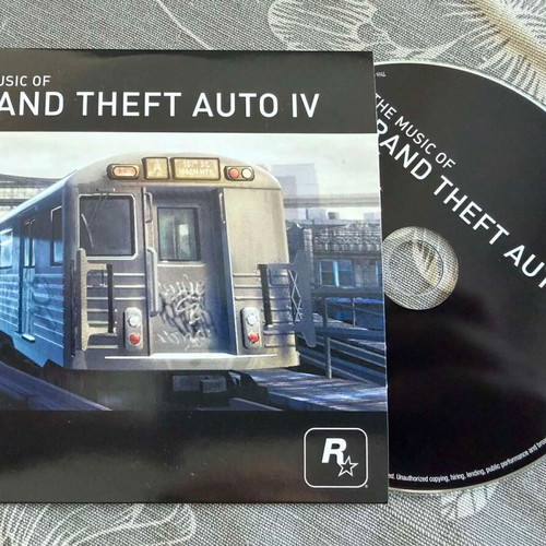 Grand Theft Auto IV Official Soundtrack CD like new