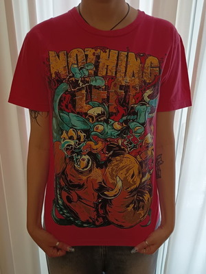 Graffiti print shirt like new, 100% cotton, colorful, size M
