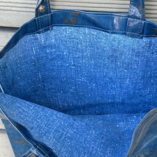 Disney Mickey Mouse Classic vintage shopping bag, blue
