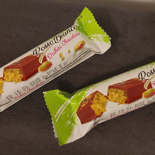 Dubai chocolate new, pack of 2 pieces