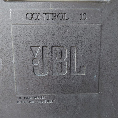 JBL Control 10 3-Way Studio Monitor Speakers used, mirror-imaged pair