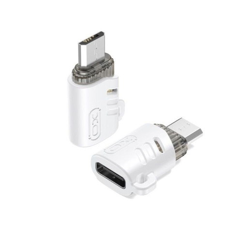 XO NB256H Type-C Female to Micro USB Male Adapter with Strap new