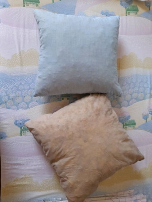 Decorative pillows like new, set of 2, 40×40cm