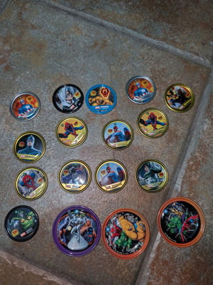 Marvel Tazos used