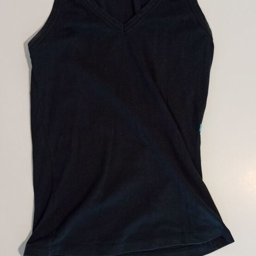 Women’s summer top with straps BSB new, black size M