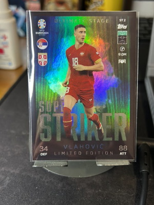 Κάρτα Vlahovic Limited Edition Match Attax Topps Euro 2024 Νέα