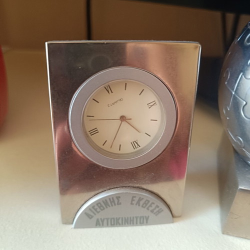 Decorative puzzle globe from international car exhibition, used