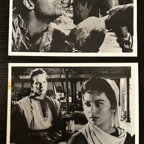 Ben Hur 6 authentic photos like new, pack