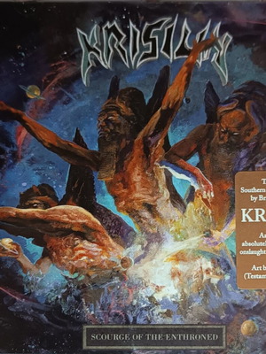 Krisiun Scourge of the Enthroned CD like new, death metal