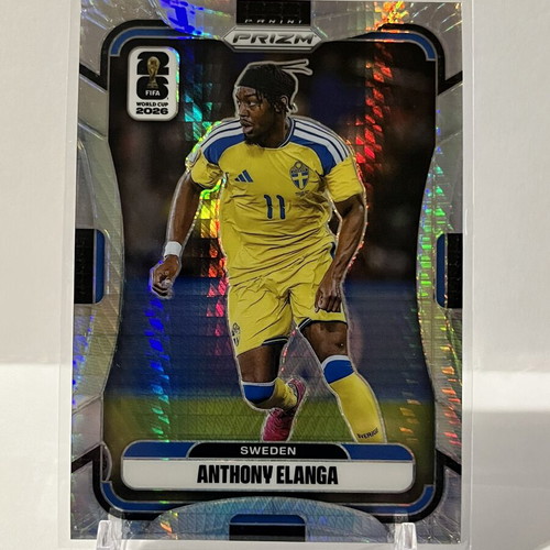 Panini Prizm FIFA World Cup 2025-26 Anthony Elanga Wave card like new