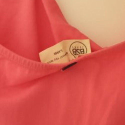 BSB pink women's halter top, size Large