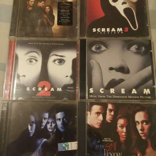CDs used, many and various, rock genre