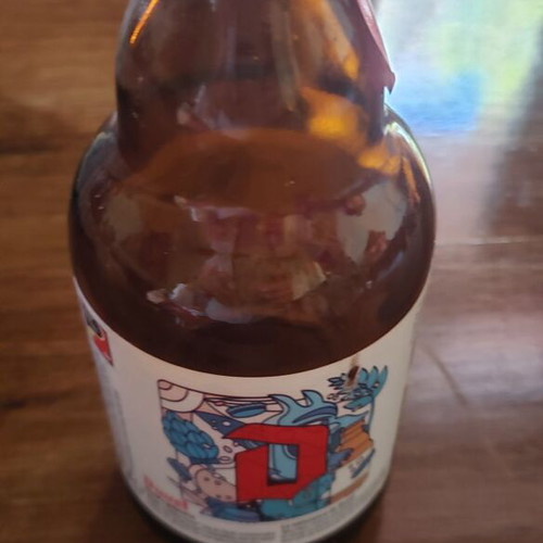 Duvel beer bottles used, set of 2, collectible