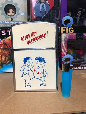 Giant novelty lighter used, made in Japan