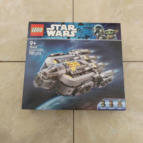 Lego Star Wars The Mandalorian Anzellan Starship new
