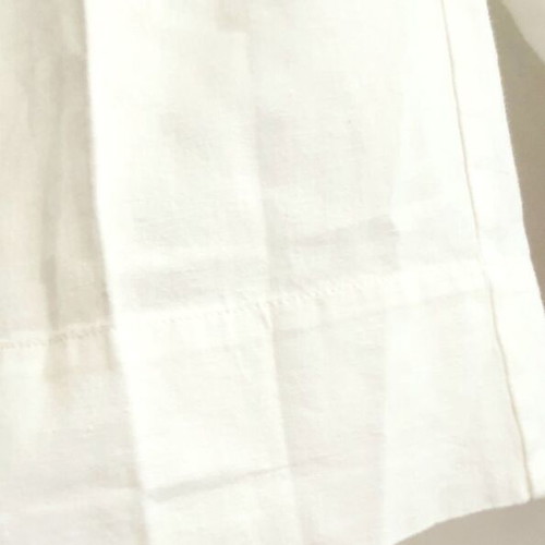 Vila pants new, linen and cotton, size M, white