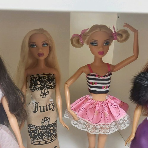 Barbie My Scene vintage dolls used, collection of 25 from 1999
