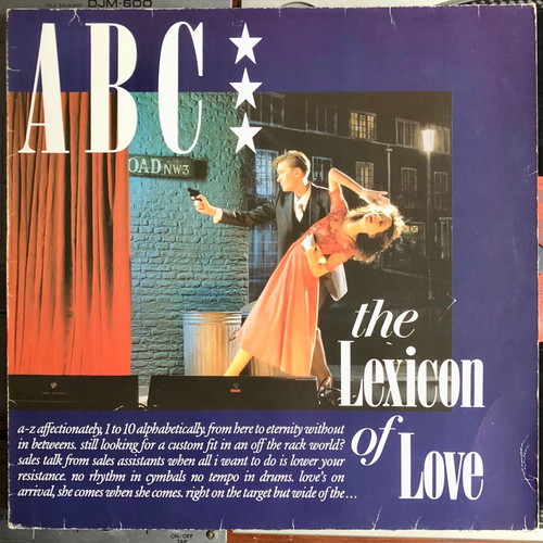 ABC The Lexicon Of Love vinyl LP album used, pop
