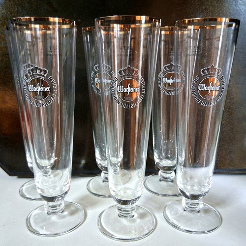 Warsteiner collectible beer glasses 0.3 lt set of 6 new