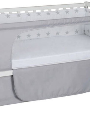 Baby Stars baby cot used with mattress and safety features