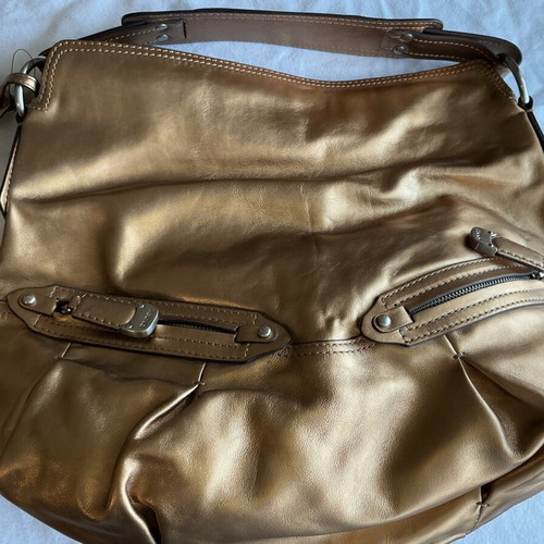 DKNY Hobo shoulder bag new, metallic gold