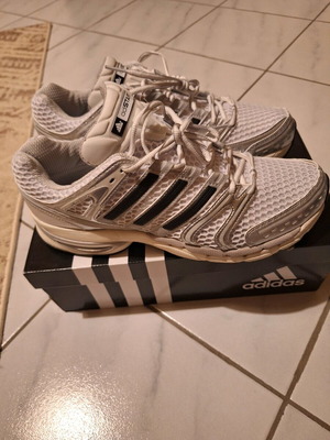 Adidas Adistar men's shoes new, size 46 2/3, white silver