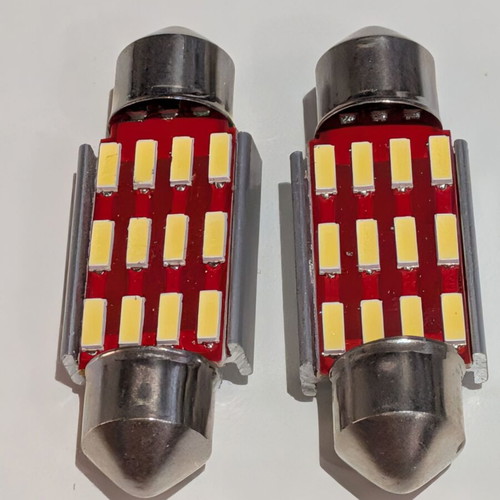 Festoon Car Lamp C5W Canbus LED Cool White 12V
