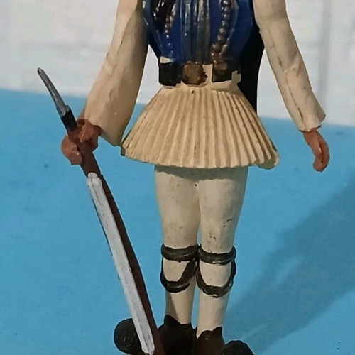 Evzones soldier figurine Athens used