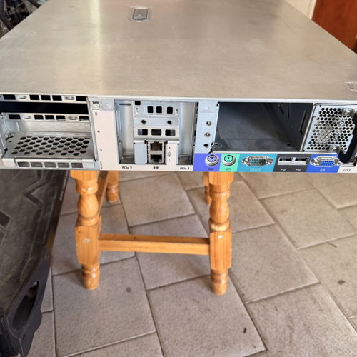 HP ProLiant DL380 G5 server used, Xeon Quad, 32GB RAM, 8x146GB SAS