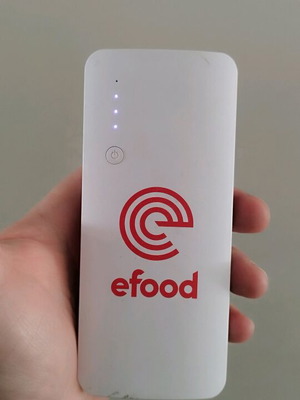 Power bank 10000mAh with flashlight like new