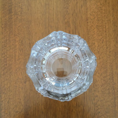 Crystal vase vintage 1980s like new
