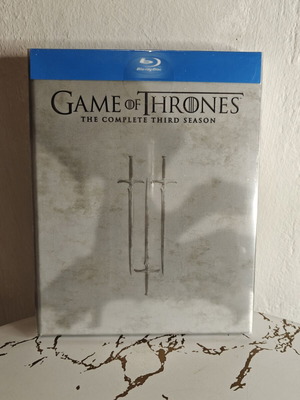 Game of Thrones The Complete Third Season Blu-ray new, 5 discs