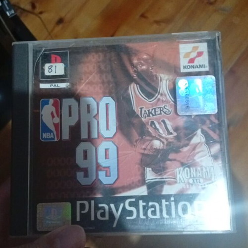 NBA Pro 99 PlayStation game