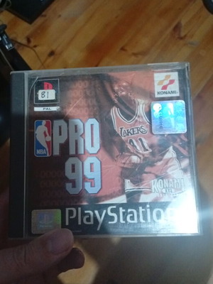 NBA Pro 99 PlayStation game