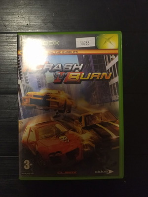 Crash 'N' Burn Xbox used racing game