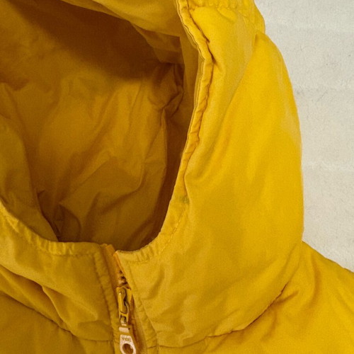 United Colors of Benetton kids coat XXS 2 years like new, yellow