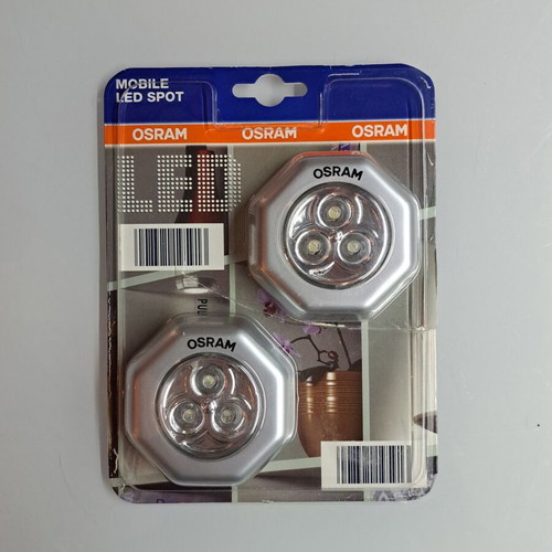 Oscar LED Stick-On Lights Set 4 Pieces New