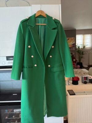 Greek coat green like new, sizes L-XL