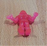  Εξωγήινος Muscle Guerriero διάφανη ροζ λαστιχένια φιγούρα